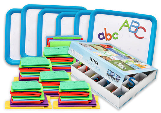 Magnetic Letters and Letter Trays